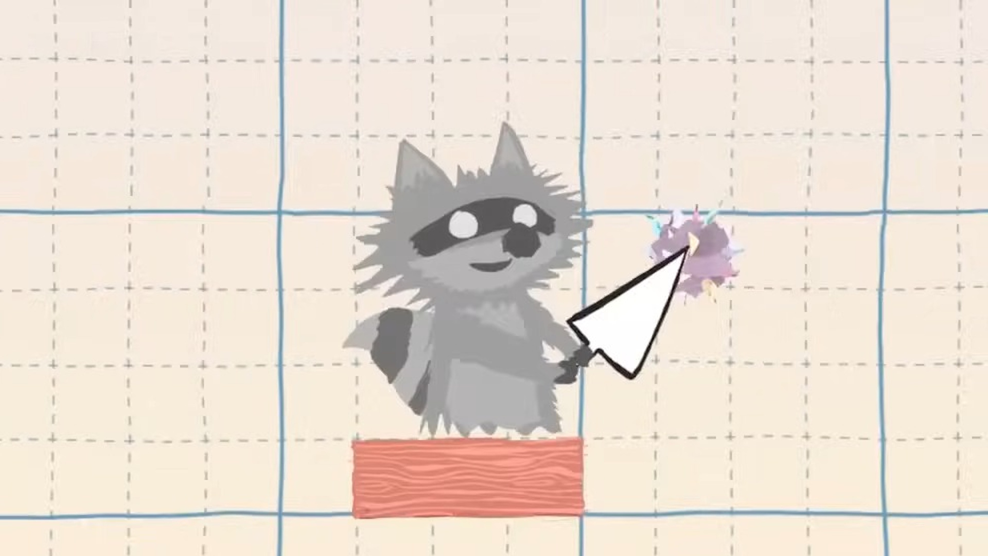 Ultimate Chicken Horse screenshot of raccoon 