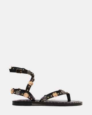 Recent Black Strappy Sandal | Women's Sandals 
 Steve Madden