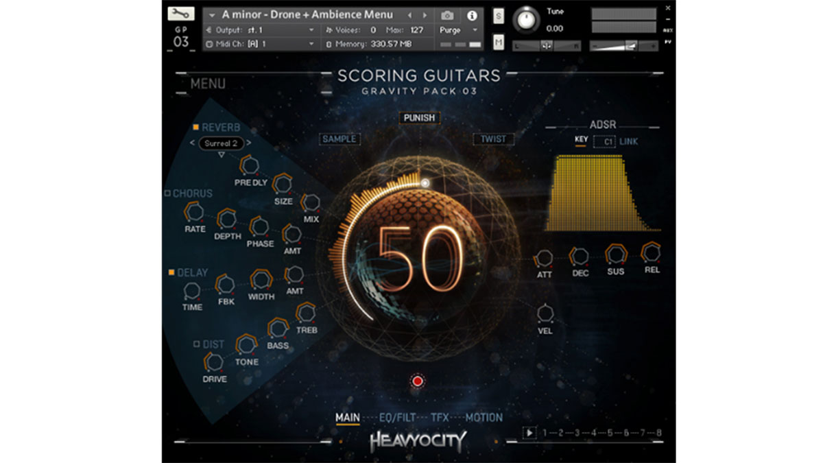 Heavyocity Gravity Scoring Guitars