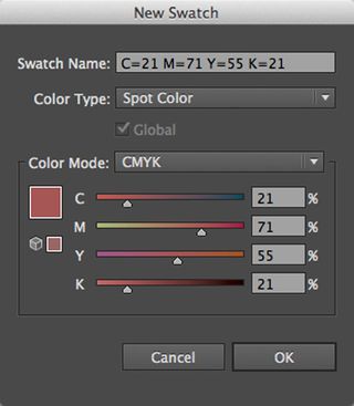 Use spot colours