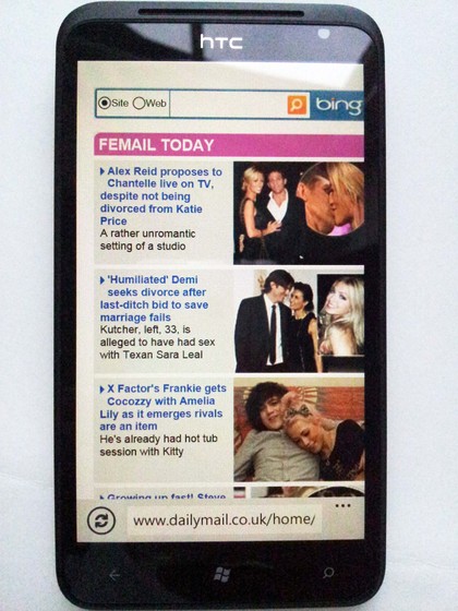 HTC titan review