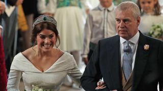 Princess Eugenie and her father