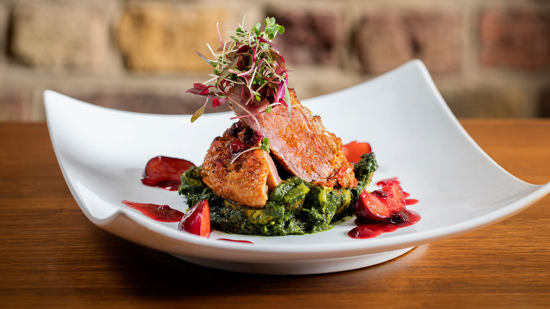 A photo of a dish from Babur. 