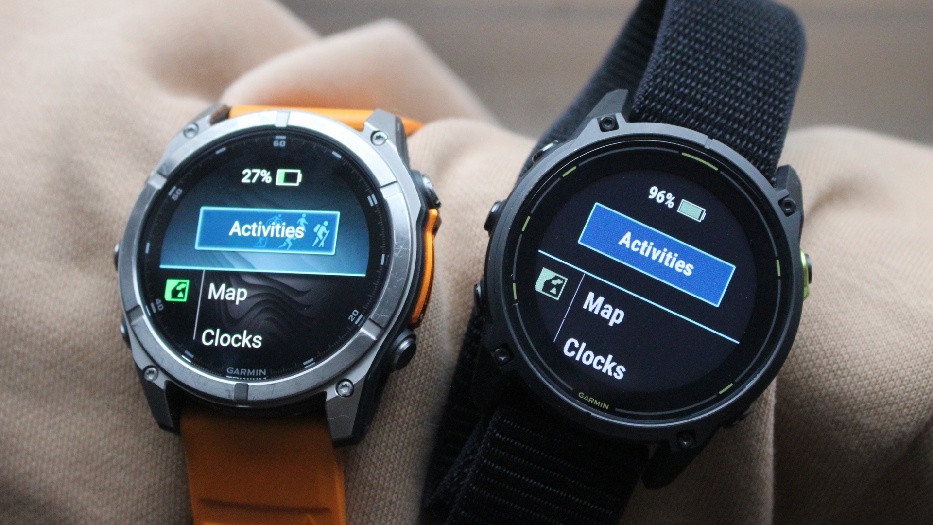 Garmin Fenix 8 vs Enduro 3 comparison