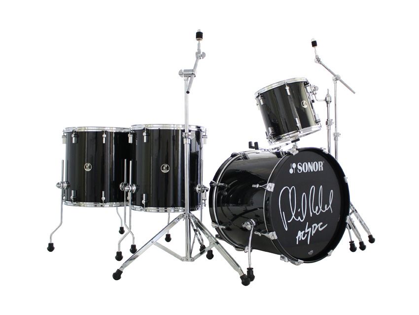 Phil Rudd AC DC Special Edition Drum Set Released By Sonor MusicRadar Phil Rudd AC DC Special Edition Drum Set Released By Sonor MusicRadar