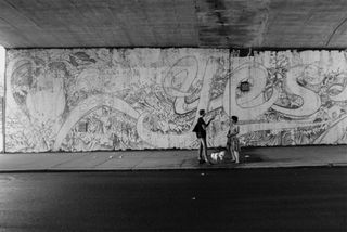 80-foot Sagmeister mural