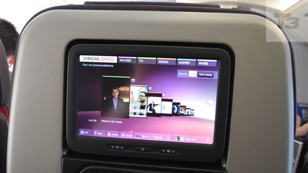 Virgin Atlantic In-flight entertainment review
