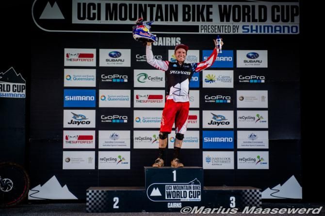 World Cup leader Aaron Gwin