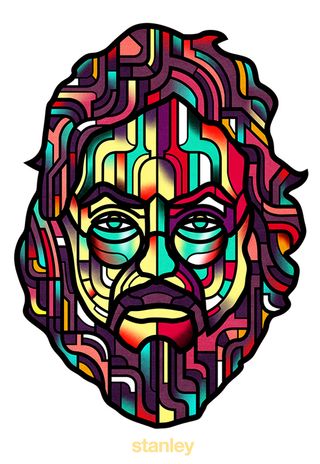 Director geometric portraits