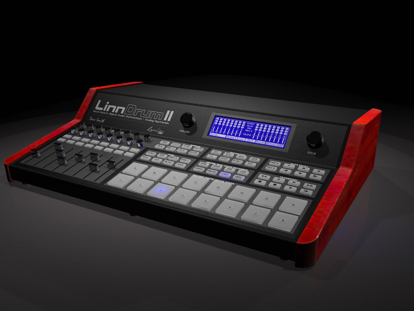 LinnDrum II: one of the rejected designs.