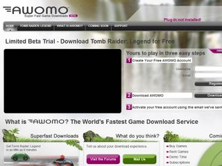 Games Domain International's 'Awomo' download service explained - has the company created the 'holy grail' of game download services?