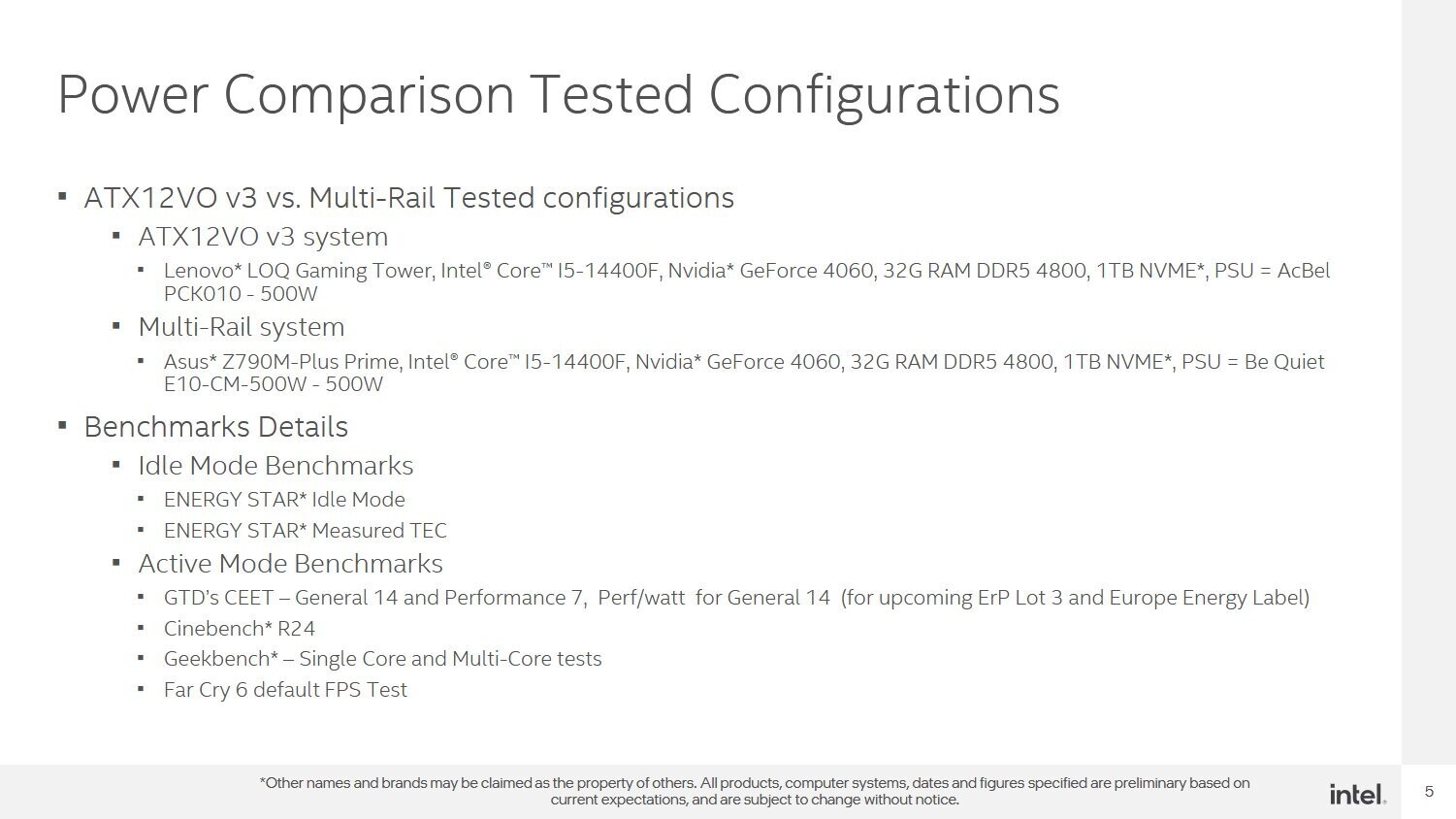 Leaked Intel slides on the upcoming ATX12VO V3 power supply standard