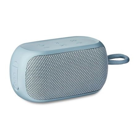 Onn Small Rugged Speaker With Bluetooth Wireless Technology, Blue