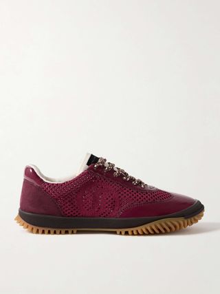 S-Wave Sport Mesh, Vegan Patent-Leather and Vegan Suede Sneakers