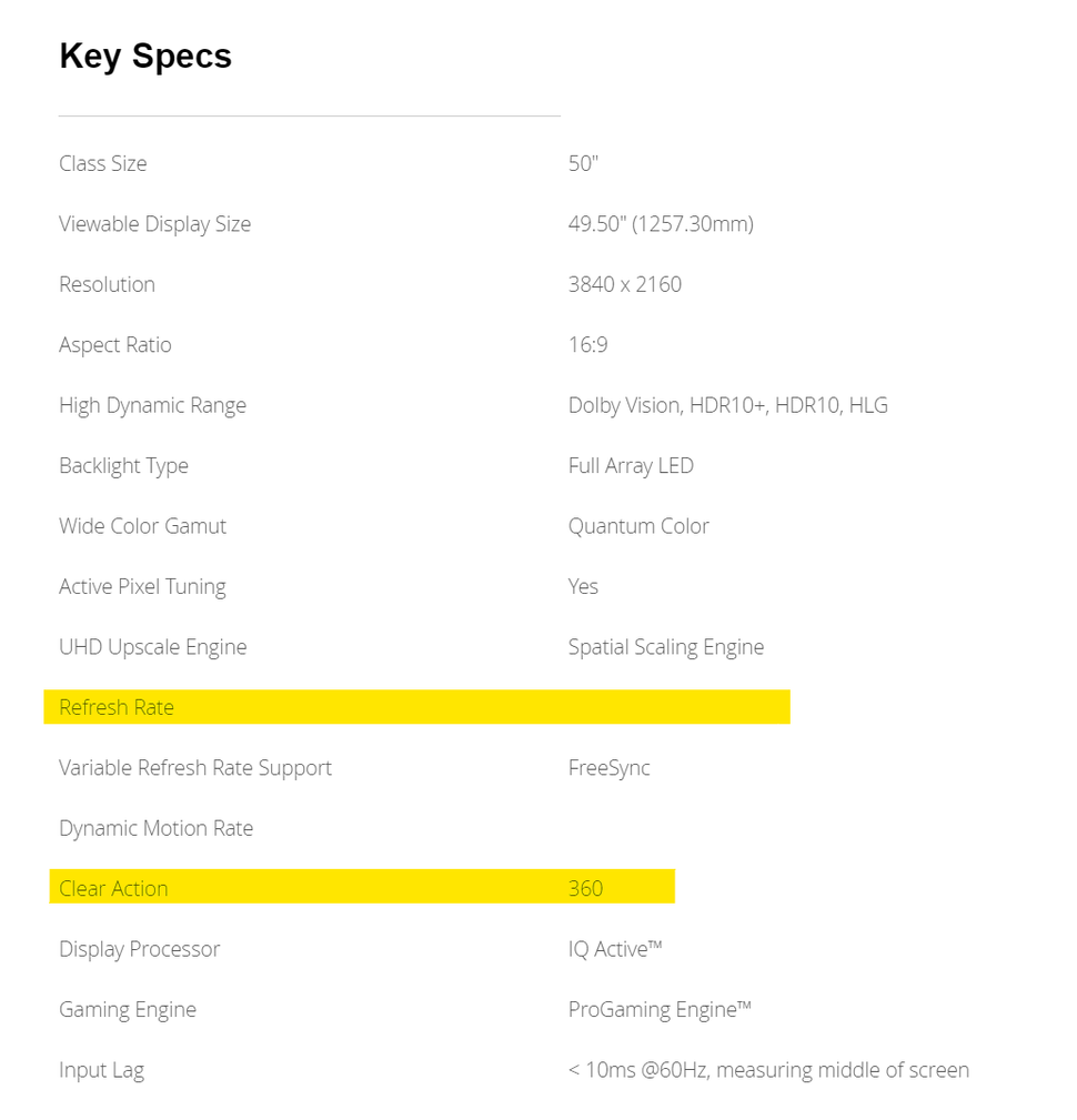 TV refresh rates How to see through the TV industry’s biggest lie