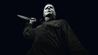 James Jude Courtney as Michael Myers in "Halloween"