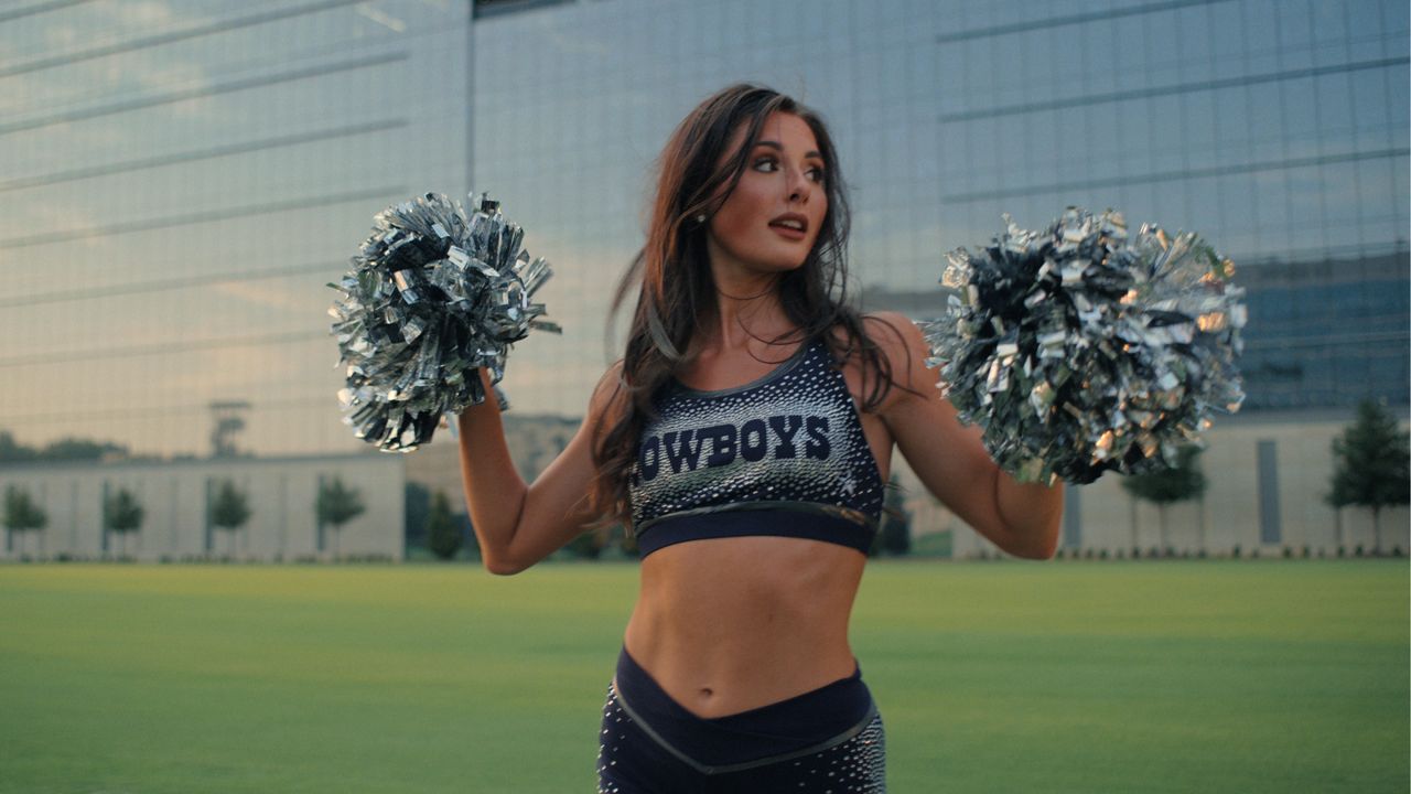 Reece Allman in the Netflix docuseries &#039;America&#039;s Sweethearts: Dallas Cowboys Cheerleaders&#039;