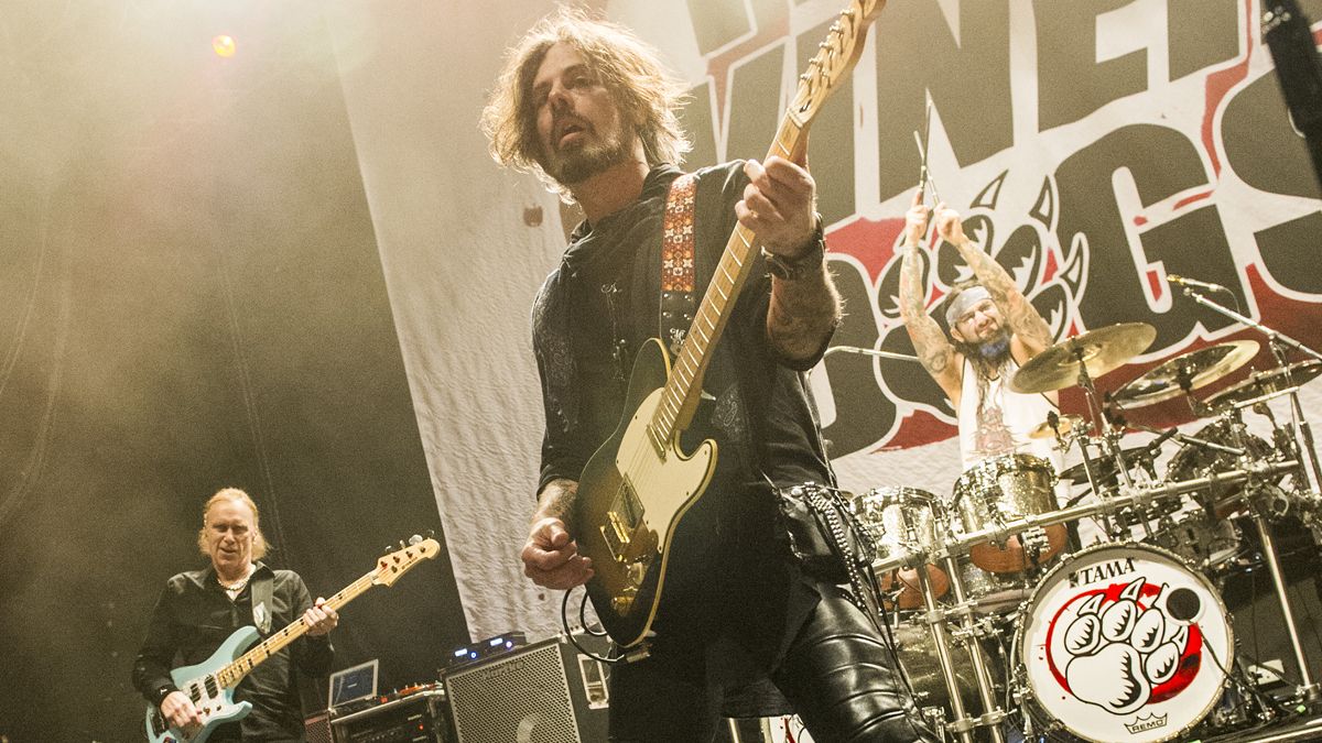 The Winery Dogs perform onstage