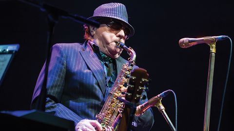 Van Morrison at Bluesfest with a sax