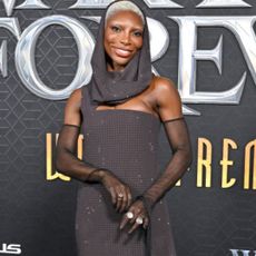 Michaela Coel attends the "Black Panther 2: Wakanda Forever" Premiere 
