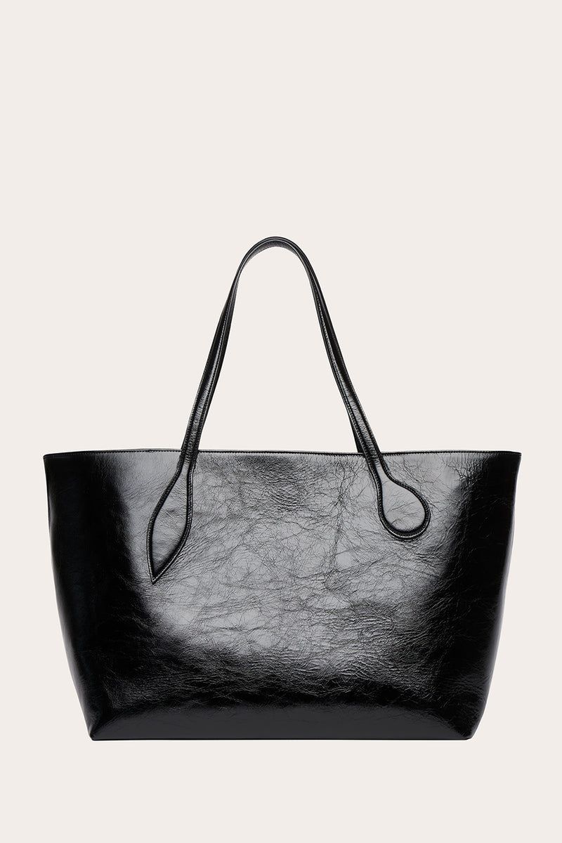 Mega Sprout Tote Black Glossy