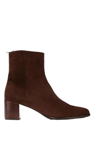 The Downtown Boot - Chocolate Suede