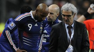 Nicolas Anelka, Raymond Domenech