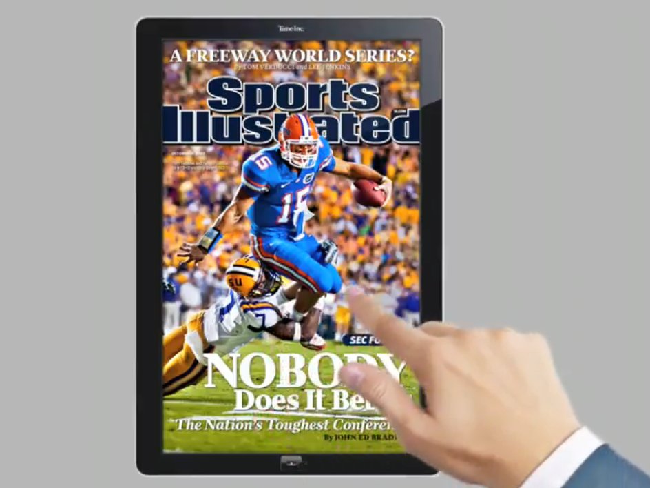 Sports Illustrated debuts digital magazine concept tablet TechRadar