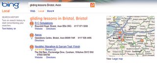 Bing's also been a big investor in maps and local search