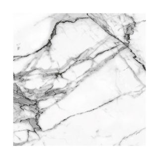 Arctic White Matt Floor Tiles with marble look