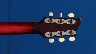 Framus Sorella archtop guitar headstock