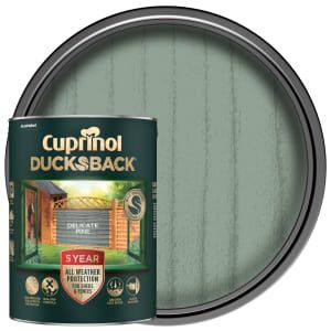 Cuprinol 5 Year Ducksback Matt Shed & Fence Treatment - Delicate Pine - 5l