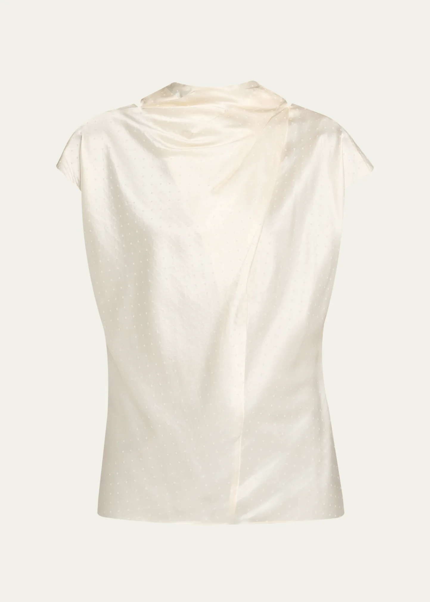 Veronica Beard, Leilany Draped Silk Top