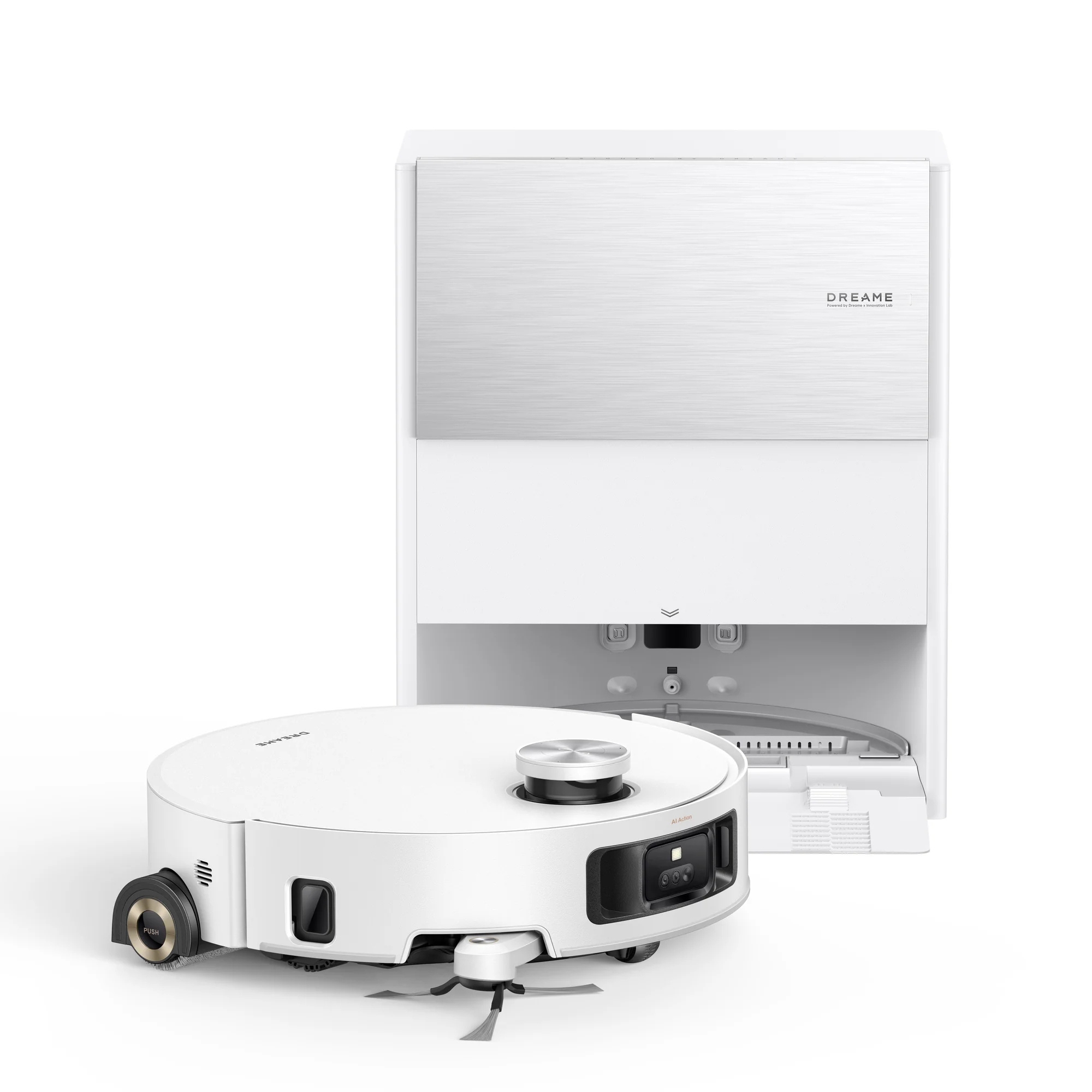 Dreame Aqua10 Ultra Roller against white background.