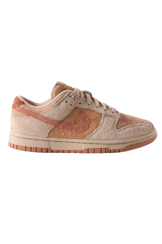 Nike Dunk Low Brushed-Suede Sneakers