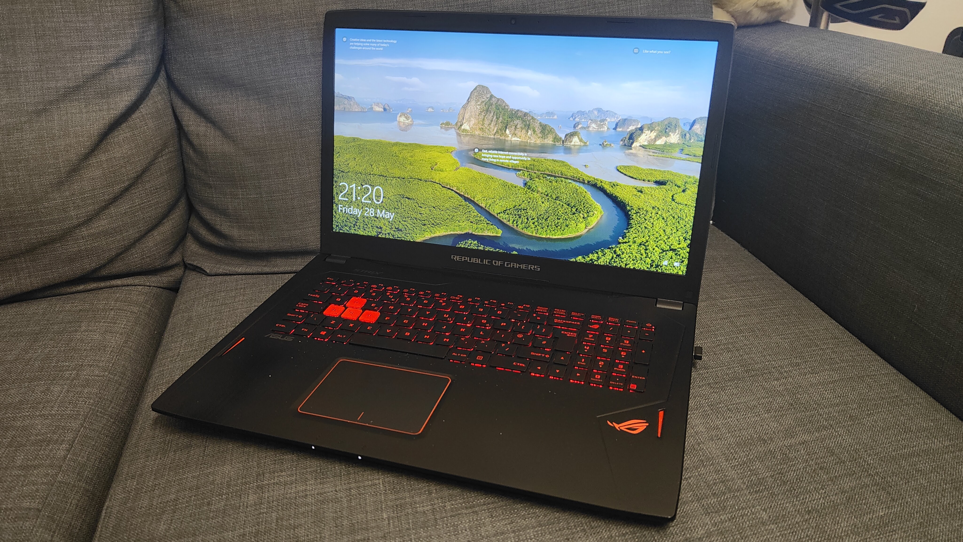 Asus ROG Strix gaming laptop