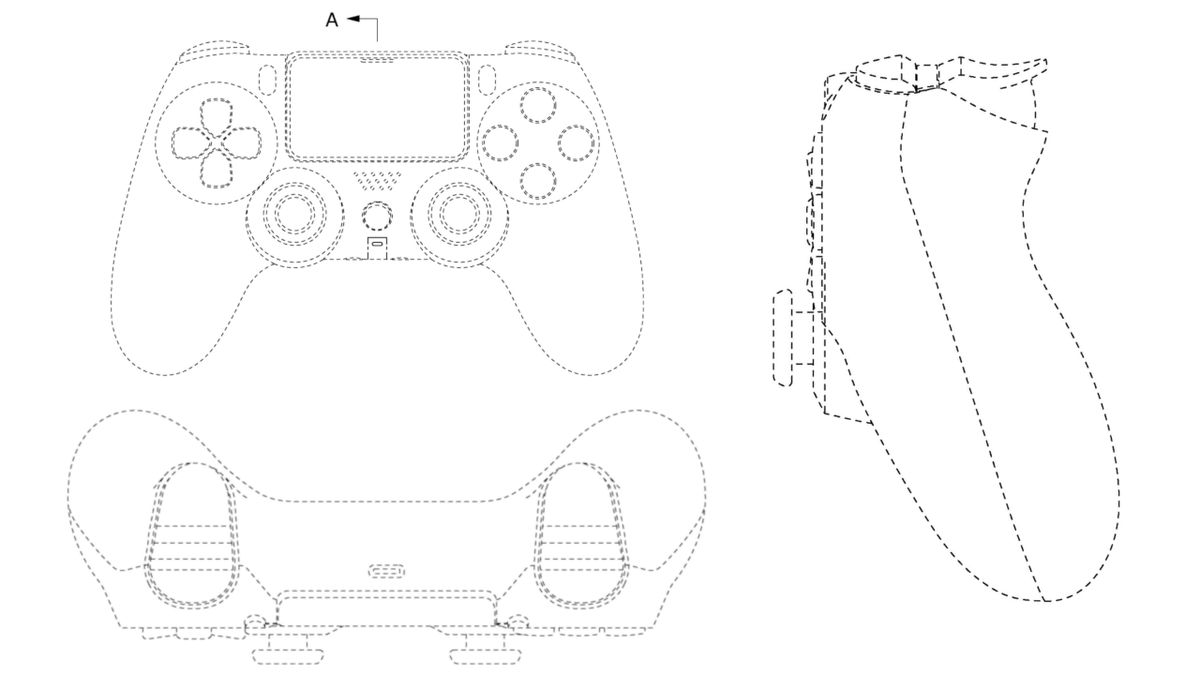 sony ps5 controller patent