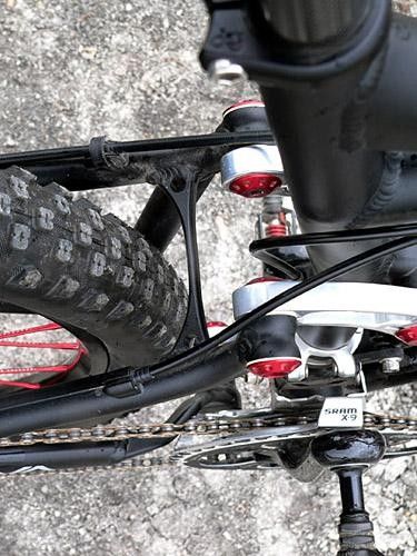 Gobs of tire clearance are a Niner Bikes trademark.