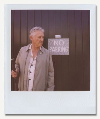 Ed Ruscha, in the Band of Outsiders S/S 2012 campaign