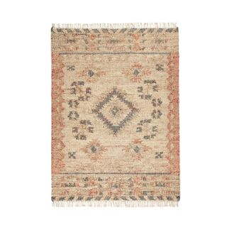 La Redoute Navaja Aged Effect Kilim Jute Cotton Rug