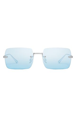 Ttyl 53mm Gradient Rimless Sunglasses