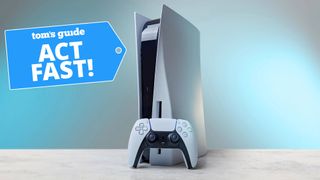PS5 with a Tom's Guide deal tag
