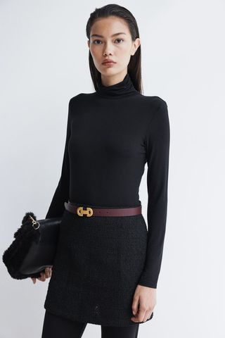 Turtleneck Top