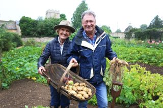 Mary Berry with Alan Titchmarsh