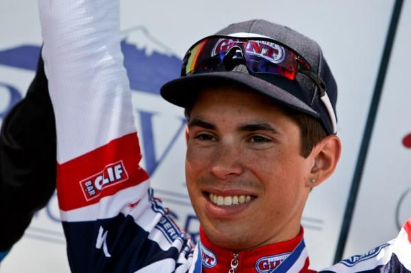John Bennett (California Giant-Specialized) happy with today's win