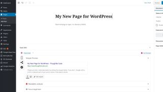 WordPress's website builder demonstrated