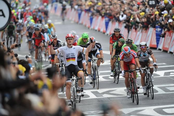 Andre Greipel (Lotto Belisol) wins stage 6