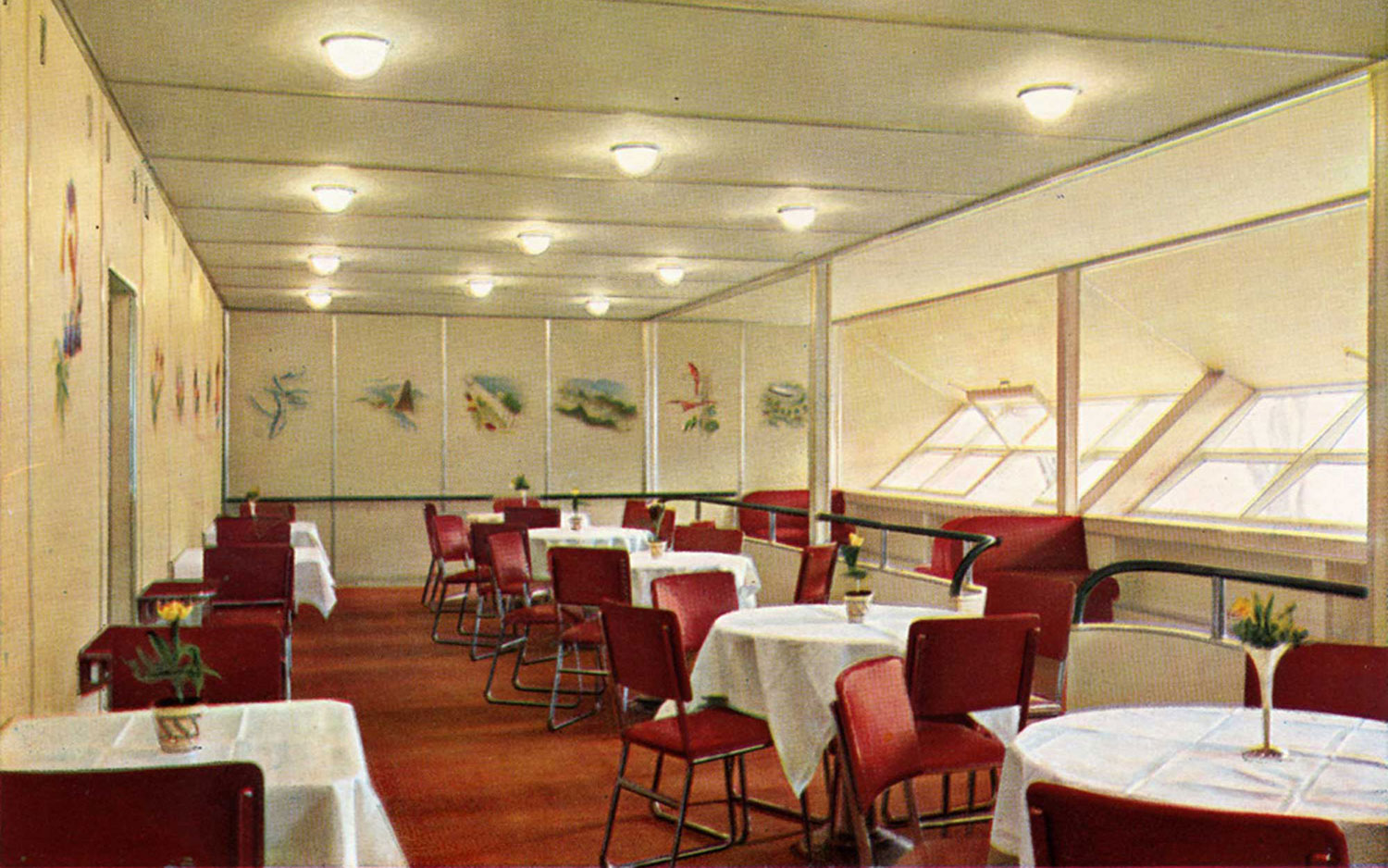 Luxury aloft in the Hindenburg