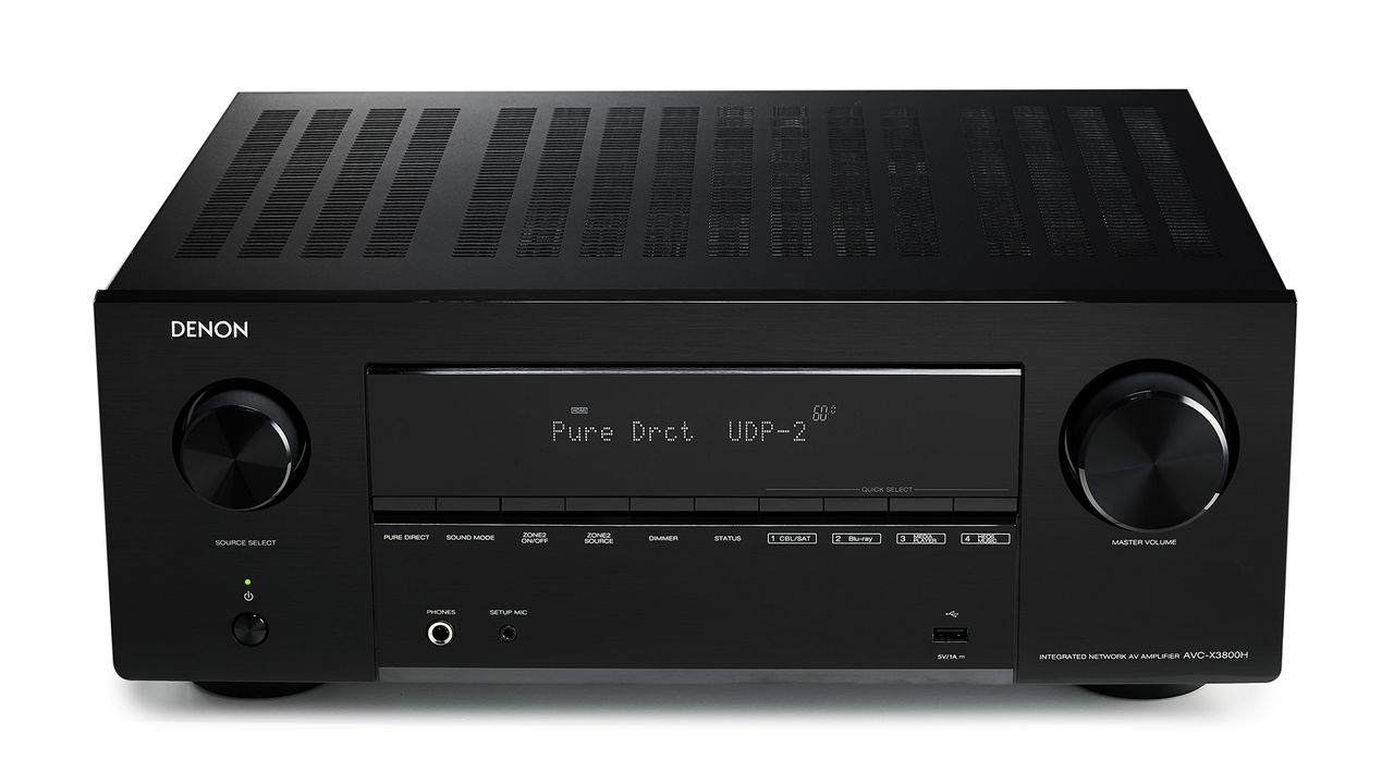 Turntable: Denon AVC-X3800H