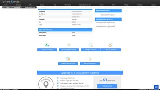 InterServer web hosting review - ITProPortal 2 InterServer's admin panel